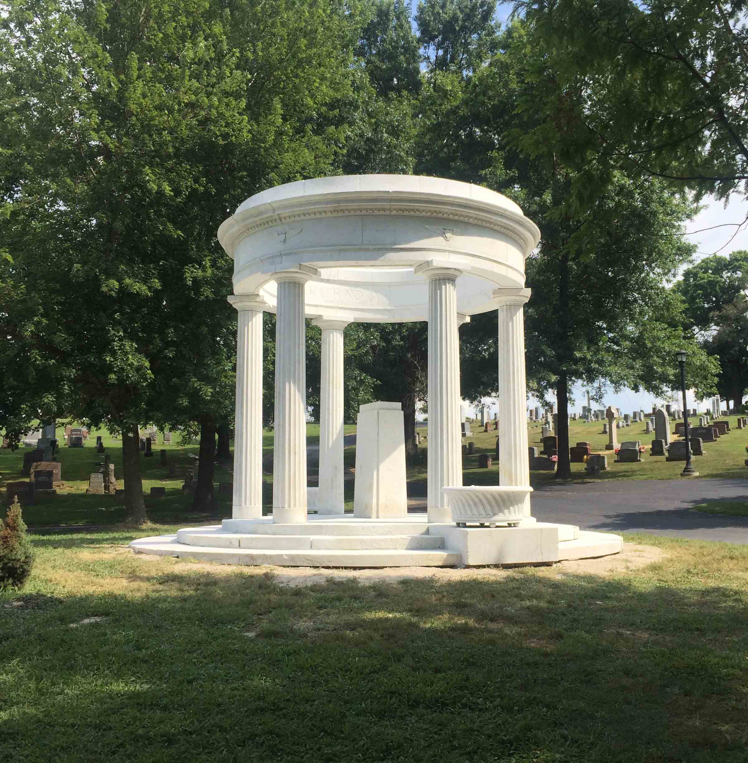 After - Marble Gazebo