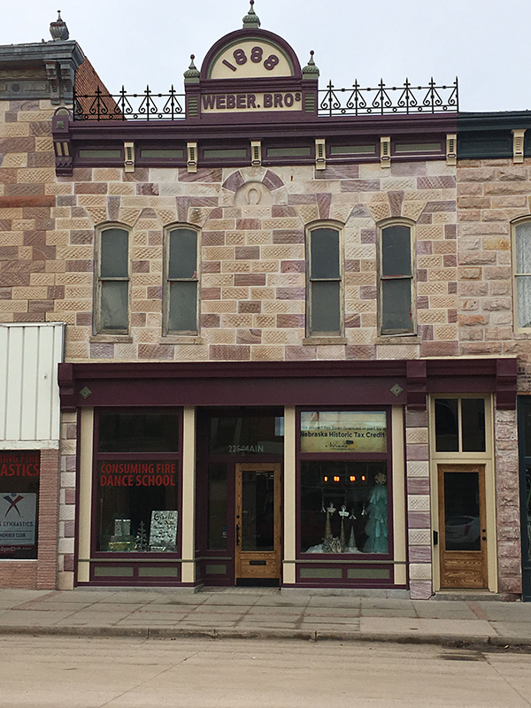 After - Sandstone Building in Chadron, NE (1888)